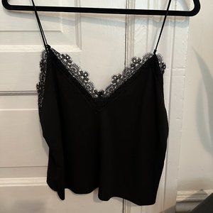 Black Zara Crop Top